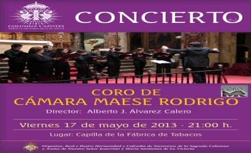 CONCIERTO DEL CORO MAESE RODRIGO Y PRESENTACIÓN DEL CARTEL DEL GRUPO JOVEN